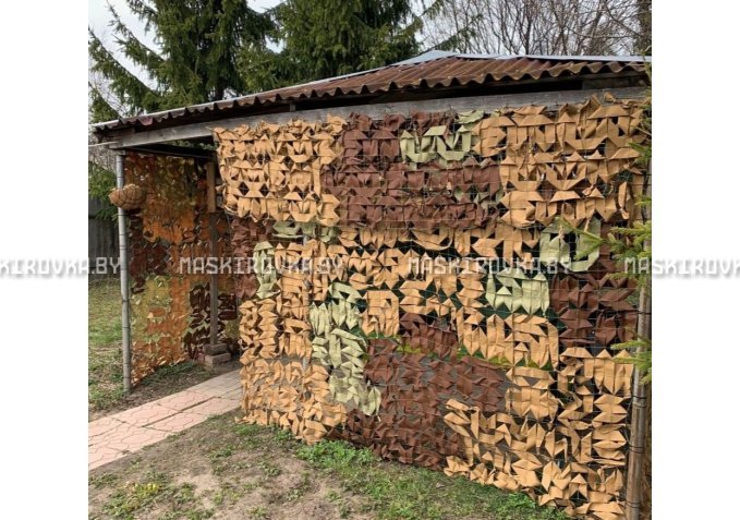 Маскировочная сеть МКТ-2П 2х3 м Поле – купить по цене 72 byn в интернет-магазине в городе Солигорск картинка 4