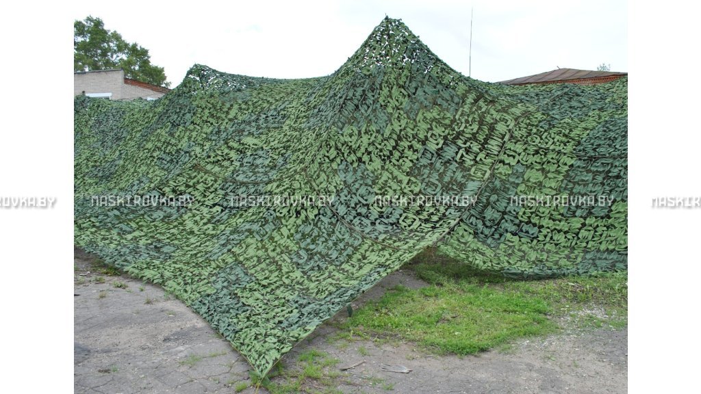 Камуфляжная сеть МКТ-2Л 12х18 м Лес – купить по цене 2850 byn в интернет-магазине в городе Солигорск картинка 23