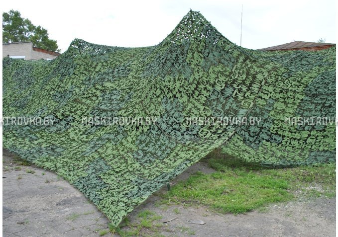 Камуфляжная сеть МКТ-2Л 12х18 м Лес – купить по цене 2850 byn в интернет-магазине в городе Солигорск картинка 4