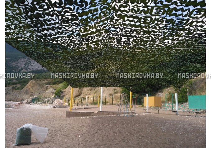 Камуфляжная сеть МКТ-2Л 12х18 м Лес – купить по цене 2850 byn в интернет-магазине в городе Солигорск картинка 9