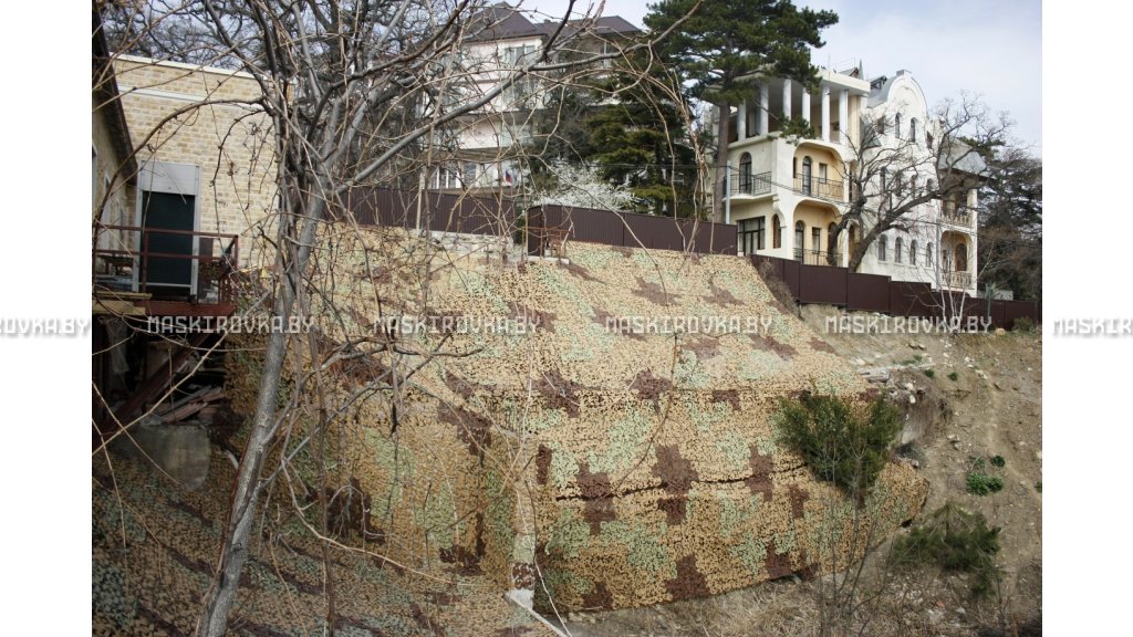 Камуфляжная сеть МКТ-2П 12х18 м Поле – купить по цене 2850 byn в интернет-магазине в городе Солигорск картинка 34