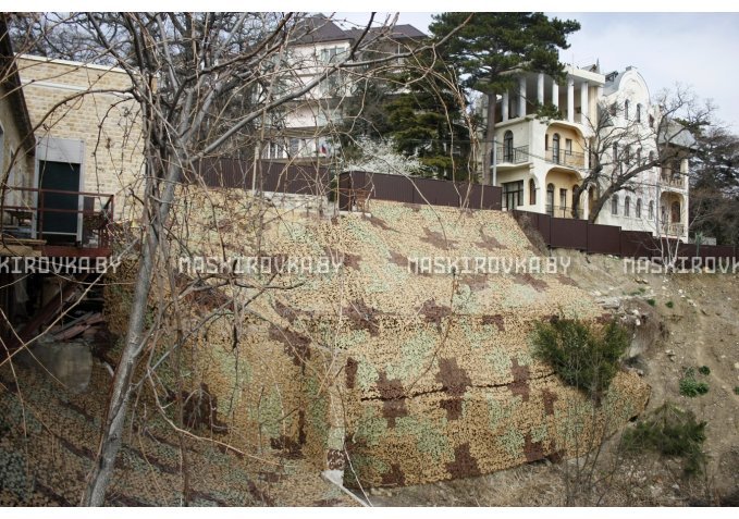 Камуфляжная сеть МКТ-2П 12х18 м Поле – купить по цене 2850 byn в интернет-магазине в городе Солигорск картинка 3