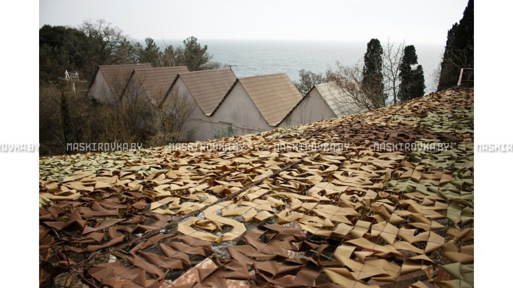 Камуфляжная сеть МКТ-2П 12х18 м Поле – купить по цене 2850 byn в интернет-магазине в городе Солигорск картинка 39