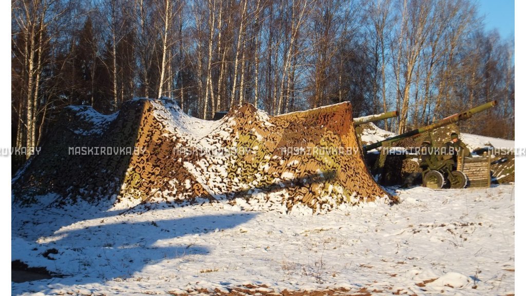 Камуфляжная сеть МКТ-2П 12х18 м Поле – купить по цене 2850 byn в интернет-магазине в городе Солигорск картинка 35