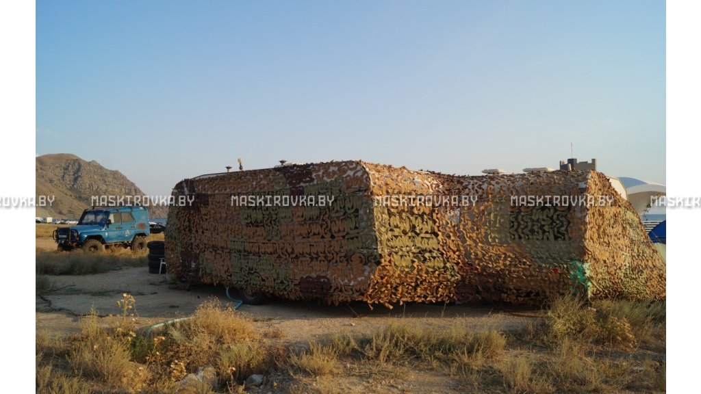 Маскировочная сеть МКТ-2П 2х3 м Поле – купить по цене 72 byn в интернет-магазине в городе Солигорск картинка 39