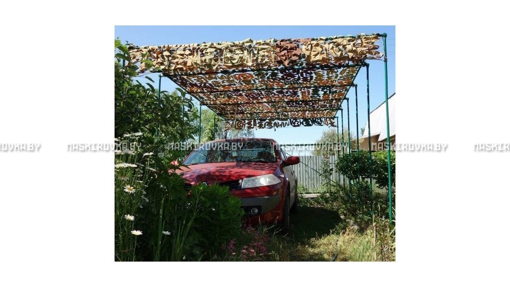 Камуфляжная сеть МКТ-2П 12х18 м Поле – купить по цене 2850 byn в интернет-магазине в городе Солигорск картинка 42