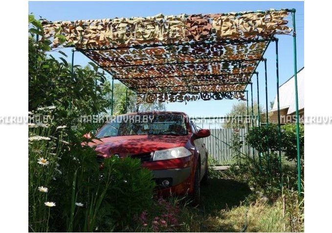 Камуфляжная сеть МКТ-2П 12х18 м Поле – купить по цене 2850 byn в интернет-магазине в городе Солигорск картинка 11