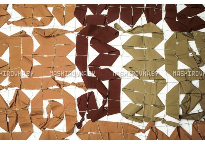 Камуфляжная сеть МКТ-2П 12х18 м Поле – купить по цене 2850 byn в интернет-магазине в городе Солигорск картинка 15